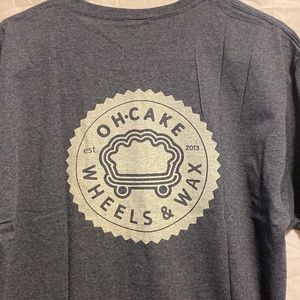 OH-CAKE skateboard tee shirt